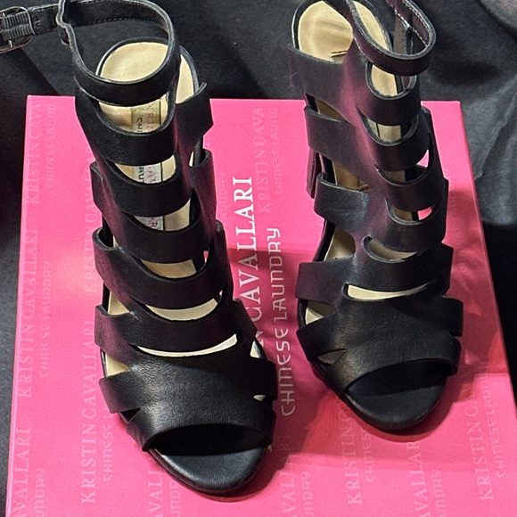 Chinese Laundry Shoes - Chinese Laundry Black Strappy Heels